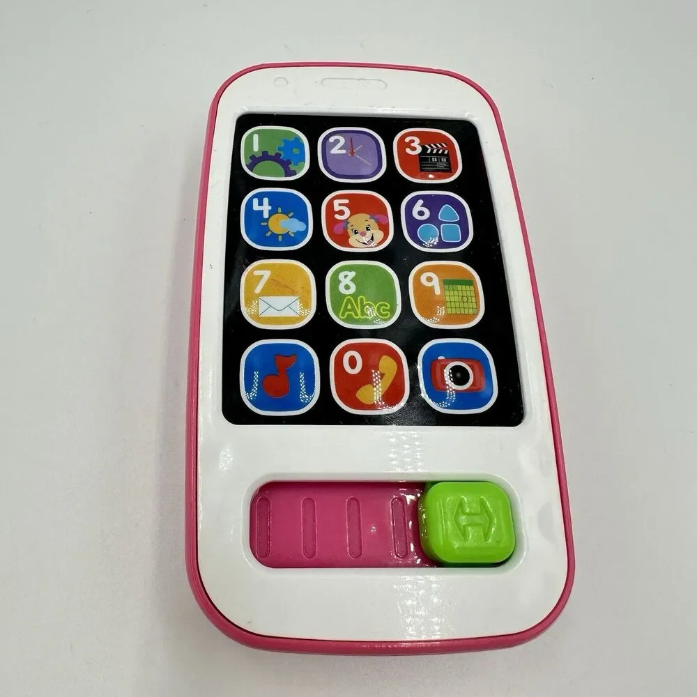 Fisher Price Laugh & Learn Smart Cell Phone Learning Toy‎ For Child *GREAT ITEM*